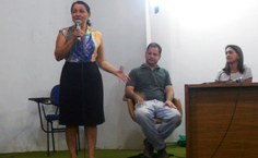 Professora Rosa Lira, futura vice-diretora do Ceca