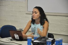Natália Domingos fala sobre experiências de seu estágio