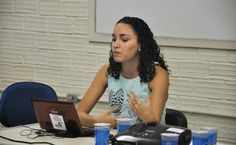 Natália Domingos fala sobre experiências de seu estágio