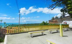 Foto do mirante Floriano Peixoto em exposição na biblioteca