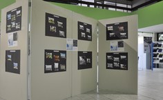 Exposição em cartaz na Biblioteca Central