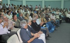 Comunidade prestigiou a solenidade de inauguração
