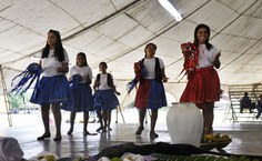 Apresentações artísticas fizeram parte da programação do Dia da Cultura Camponesa