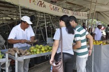 Feira trouxe alimentos sem agrotóxico produzidos em Arapiraca Branquinha e  Santana do Mundaú