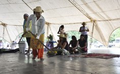 Momento de mística camponesa