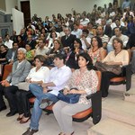 Novos diretores de unidades acadêmicas assumem em tarde festiva no campus