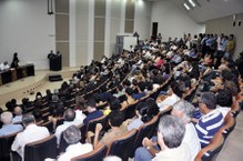 Posse de dirigentes das unidades acadêmicas lota auditório