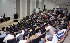 Posse de dirigentes das unidades acadêmicas lota auditório