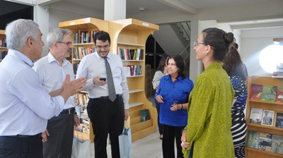 Secretários visitam nova sede da Editora da Ufal | nothing