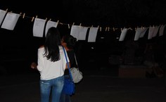 Projeto Papel no Varal recebe estudantes durante Ato Ufal em Defesa da Vida