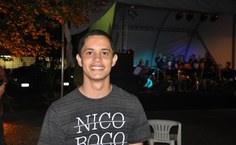 Daniel Rego, estudante de História, acompanhava a apresentação da banda no Terça Cultural