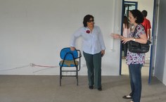 Coordenadora de Ações Acadêmicas Elaine Pimentel e Ruth Vasconcelos, de Política Estudantil tratam sobre a reforma do CID