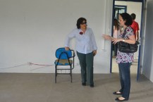 Coordenadora de Ações Acadêmicas Elaine Pimentel e Ruth Vasconcelos, de Política Estudantil tratam sobre a reforma do CID