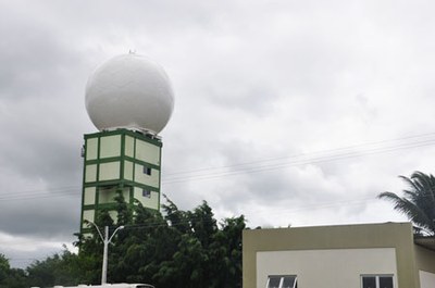 Radar Meteorológico no Campus A. C. Simões