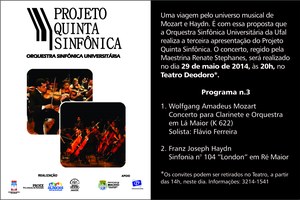 Orquestra Sinfônica Universitária apresenta obras de Mozart e Hayden