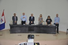 Representantes da Ufal, da Adufal, da Igreja Católica e do Poder Público no Estado estiveram presentes no Ato