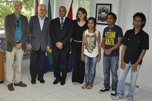 Ufal recebe visita do adido da Educação do Timor-Leste