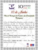 Casa de Cultura Luso-Brasileira promove evento em homenagem ao Dia de Portugal