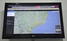 Estação do Icat acompanha em tempo real aeronaves no espaço aéreo brasileiro