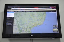 Estação do Icat acompanha em tempo real aeronaves no espaço aéreo brasileiro
