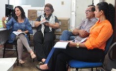 A superintendente  de infraestrutura, Nélia Callado, reforça a importância da comissão para as ações na área