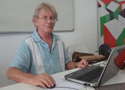 Professor Geraldo Majela, coordenador do Núcleo de Estudos de Morfologia dos Espaços Públicos | nothing