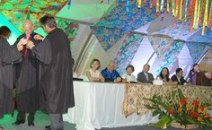 Membros do Consuni vestiram beca em Suassuna