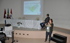 Bibliotecária Wilma Nóbrega falou sobre o Sistema de Bibliotecas Públicas do Estado de Alagoas