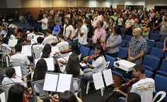 Auditório lotado na abertura do Caiite 2014