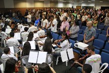 Auditório lotado na abertura do Caiite 2014