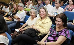 Pró-reitores presentes na abertura do Caiite 2014