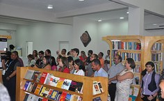 Público acompanhou a solenidade na Edufal