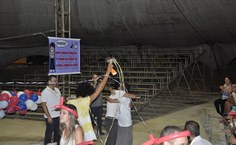 Calouros foram recebidos com muita festa e alegria