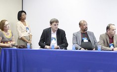 Mesa de abertura do 1º Congresso Alagoano de Extensão Universitária
