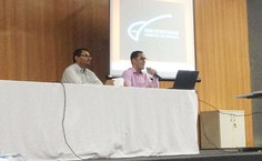 Professores Agnaldo Santos  e Thiago Trindade