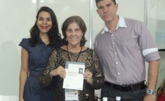 Carol Almeida, Stela Lameiras e Sebastião Medeiros