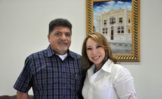 O casal José Abraham e Luz Maria se conheceu em Maceió