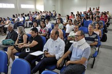 Estudantes, professores e servidores do Igdema estiveram presentes na aula inaugural