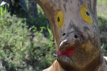 Uma das obras de Petrônio (foto Fernanda Rechenberg)