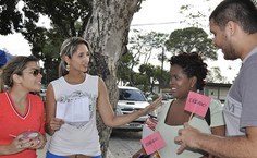 Dinâmicas e brincadeiras fizeram parte da Nutrifeira