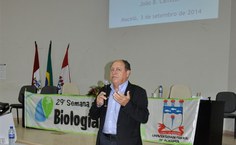 Professor João Batista Calixto, da Federal de Santa Catarina, fez reflexões sobre a carreira acadêmica e empreendedorismo