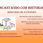 Projeto Biblioencanta promove minicurso Encantando com Histórias