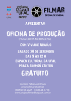 Projeto Filmar promove oficina gratuita de produção para curta-metragem