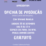 Projeto Filmar promove oficina gratuita de produção para curta-metragem