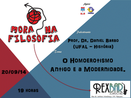 Projeto Mora na Filosofia promove palestra sobre homoerotismo antigo e modernidade