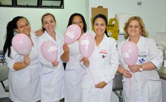 Equipe do Cacon adere à campanha Ufal no Outubro Rosa