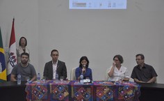 Mesa de abertura do 6º Encontro Nacional de História