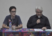 Pesquisador José Antonio Dabdab Trabulsi, da Universidade Federal de Minas Gerais, palestra sobre A democracia Ateniense e nós