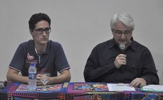 Pesquisador José Antonio Dabdab Trabulsi, da Universidade Federal de Minas Gerais, palestra sobre A democracia Ateniense e nós