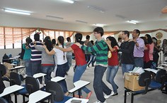 _Momento buscou descontrair os estudantes e promover uma maior integração